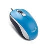 Kép 1/5 - Genius DX-110 USB kék-fekete egér