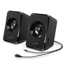 Kép 2/7 - Hangszóró, 2.0, 3W, USB táp, GENIUS "SP-U125", fekete