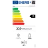 Haier HDPW3620DNPD sötét inox alulfagyasztós hűtőszekrény