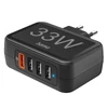 Kép 2/4 - Hama 201629 FIC E3 USB 4X (1XQC3.0, 3XUSB-A) 33W hálózati töltő