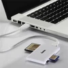 Kép 4/8 - Hama 181017 "Slim" USB 3.0 superspeed fehér multi kártyaolvasó