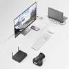 Kép 3/8 - Hama 200103 ezüst USB 3.1 Type-C 9in1 HUB (USB 3.1, HDMI, LAN, USB-C, PD, SD)
