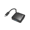 Kép 1/5 - Hama 200112 BUSPOWERED 4 portos fekete USB 3.2 Type-C HUB