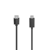 Kép 1/4 - Hama 200712 Displayport - HDMI 1,5m UHD kábel