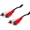 Kép 1/3 - Hama 30468 ST ECO 5,0m 2RCA-2RCA összekötő kábel