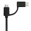 Kép 4/17 - Hama 4 az 1-ben (USB, USB Type-C, micro USB + OTG) 1m fekete adatkábel