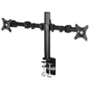 Kép 1/10 - Hama 95830 10"-26" DUAL VESA 100x100 dönthető, karos asztali konzol