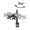 Kép 4/10 - Hama 95830 10"-26" DUAL VESA 100x100 dönthető, karos asztali konzol