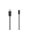 Kép 4/4 - Hama FIC USB A - mini USB B 1,5m fekete adatkábel