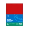 Kép 1/5 - Hátlap, A4, 230 g. bőrhatású 100 db/csomag, Bluering® piros