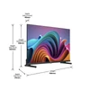 Kép 10/11 - Hisense 40" 40A5NQ Full HD Smart QLED TV