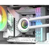ID-Cooling CPU Water Cooler - FX240 INF WHITE (27.2dB; max. 98,54 m3/h; 2x12cm, A-RGB, fehér)