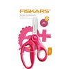 Olló, iskolai, 13 cm, FISKARS, rózsaszín