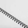 Spirál, fém, 3:1, 12mm, 81-100lap, FELLOWES, fekete, 100db/doboz