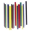 Kép 3/4 - Spirál, műanyag, 12 mm, 56-80 lap, FELLOWES, 100 db, fehér