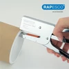 Tűzőgép, kézi, 24/8, 45 lap, fém, RAPESCO 