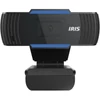 Kép 1/6 - IRIS W-25 mikrofonos fekete/kék webkamera