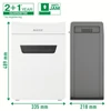 Kép 5/11 - Iratmegsemmisítő, mikrokonfetti, 6 lap, LEITZ "IQ Protect 6 P5"