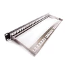 Kép 1/2 - KE-Line Patch panel 1U, fekete, üres, 24 db keystone jack számára