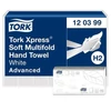 Kéztörlő, Interfold, 2 réteg, 136 lap, H2 rendszer, Advanced, TORK 