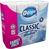 Kép 1/2 - Toalettpapír, 3 rétegű, 32 tekercses, OOOPS "Classic", sensitive