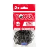 Inox fémsúroló, spirál, 2 db, BONUS