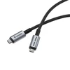 USB kábel, USB-C - USB-C, 1,2 m, 240W, VERBATIM, fekete
