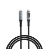 USB kábel, USB-C - USB-C, 1,2 m, 240W, teljesítménykijelzővel, VERBATIM