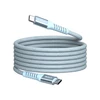 Kép 1/4 - USB kábel, USB-C - USB-C, 1,2 m, 100W, mágneses, VERBATIM, kék