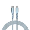 Kép 3/4 - USB kábel, USB-C - USB-C, 1,2 m, 100W, mágneses, VERBATIM, kék