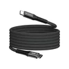 USB kábel, USB-C - USB-C, 1,2 m, 60W, mágneses, VERBATIM, fekete