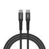 USB kábel, USB-C - USB-C, 1,2 m, 60W, mágneses, VERBATIM, fekete