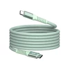 USB kábel, USB-C - USB-C, 1,2 m, 60W, mágneses, VERBATIM, zöld