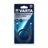Kép 3/3 - Varta 57947101401 1m Type C - Type C fekete adat- és töltőkábel