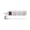 Kép 2/2 - Emos P1322 3 aljzat 2méter 1mm2 kapcsolós fehér elosztó