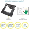Kép 6/24 - Notebook állvány, KENSINGTON "SmartFit Easy Riser", fekete