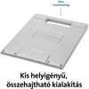 Kép 8/25 - Kensington SmartFit Easy Riser Go 14" állítható ergonomiai laptop állvány