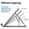 Kép 5/18 - Notebook állvány, KENSINGTON "SmartFit Easy Riser Go", szürke