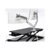 Kép 9/23 - Monitortartó kar, kettő tartókar, KENSINGTON "SmartFit® One-Touch"