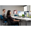 Kép 15/23 - Monitortartó kar, kettő tartókar, KENSINGTON "SmartFit® One-Touch"