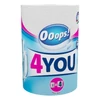 Kép 3/3 - Háztartási papírtörlő, 2 rétegű, 200 lap, tekercses, OOOPS "4You"