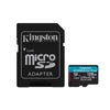 Kép 1/8 - Kingston 128GB SD micro Canvas Go! Plus (SDXC Class 10 UHS-I U3) (SDCG3/128GB) memória kártya adapterrel