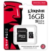 Kép 1/7 - Kingston 16GB SD micro Industrial (SDHC Class 10 A1) (SDCIT2/16GB) memória kártya + olvasó
