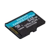 Kép 2/5 - Kingston 512GB SD micro Canvas Go! Plus (SDXC Class 10 UHS-I U3) (SDCG3/512GBSP) memória kártya
