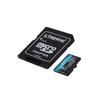 Kép 2/6 - Kingston 512GB SD micro Canvas Go! Plus (SDXC Class 10 UHS-I U3) (SDCG3/512GB) memória kártya adapterrel