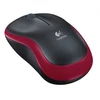 Logitech M185 vezeték nélküli piros notebook egér