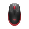 Logitech M190 piros vezeték nélküli egér