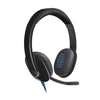 Fejhallgató, mikrofonnal, USB csatlakozás, LOGITECH 