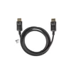 Kép 2/3 - Lanberg 1,8m DisplayPort 4K apa - apa fekete kábel