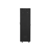 Kép 5/6 - Lanberg FF01-6642-12B 19" 42U SZÉL:600 MÉLY:600 MAG:2047 lapraszerelt üvegajtós fekete rack szekrény